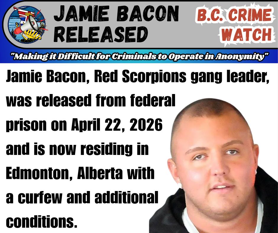 Jarrod Bacon Shooting, British Columbia, Death: Jamie Bacon Released After Completing Sentence In Surrey Six Case